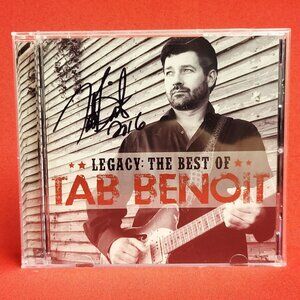 Legacy The Best of Tab Benoit CD 2012 Signed